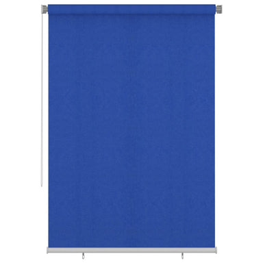Rolgordijn voor buiten 165(B)x230(H) cm HDPE blauw