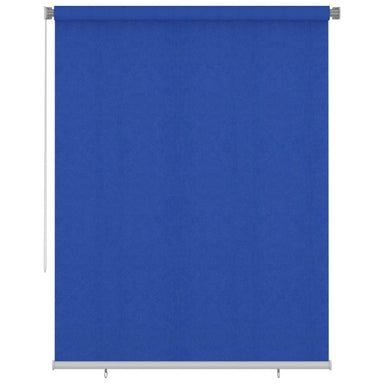 Rolgordijn voor buiten 185(B)x230(H) cm HDPE blauw
