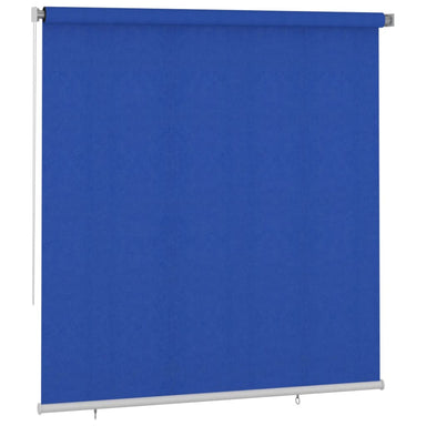 Rolgordijn voor buiten 225(B)x230(H) cm HDPE blauw