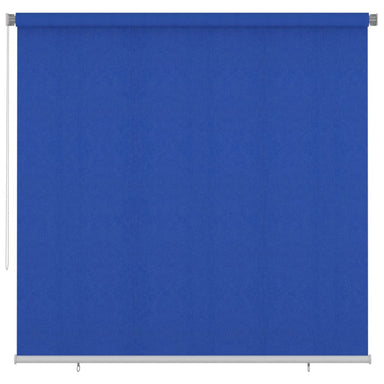 Rolgordijn voor buiten 245(B)x230(H) cm HDPE blauw