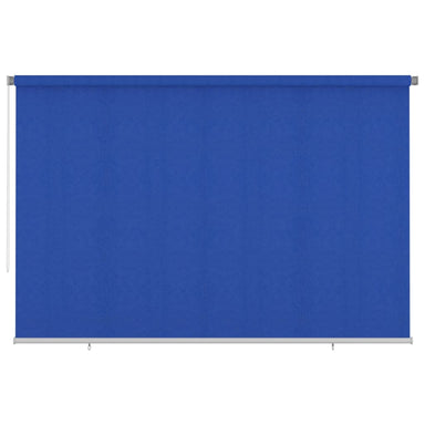Rolgordijn voor buiten 355(B)x230(H) cm HDPE blauw