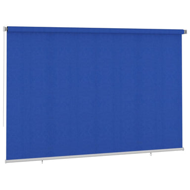 Rolgordijn voor buiten 355(B)x230(H) cm HDPE blauw