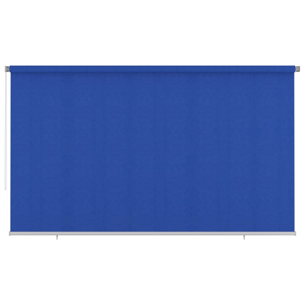 Rolgordijn voor buiten 405(B)x230(H) cm HDPE blauw