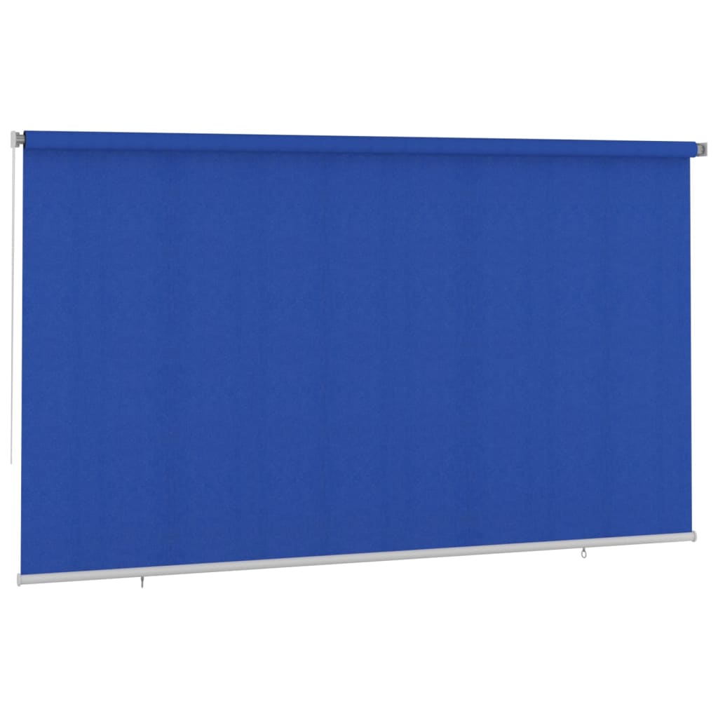Rolgordijn voor buiten 405(B)x230(H) cm HDPE blauw