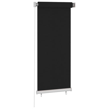 Rolgordijn voor buiten 65(B)x140(H) cm zwart