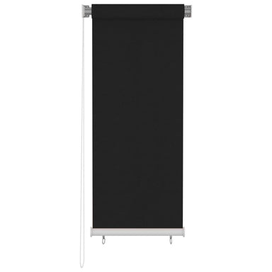Rolgordijn voor buiten 65(B)x140(H) cm zwart