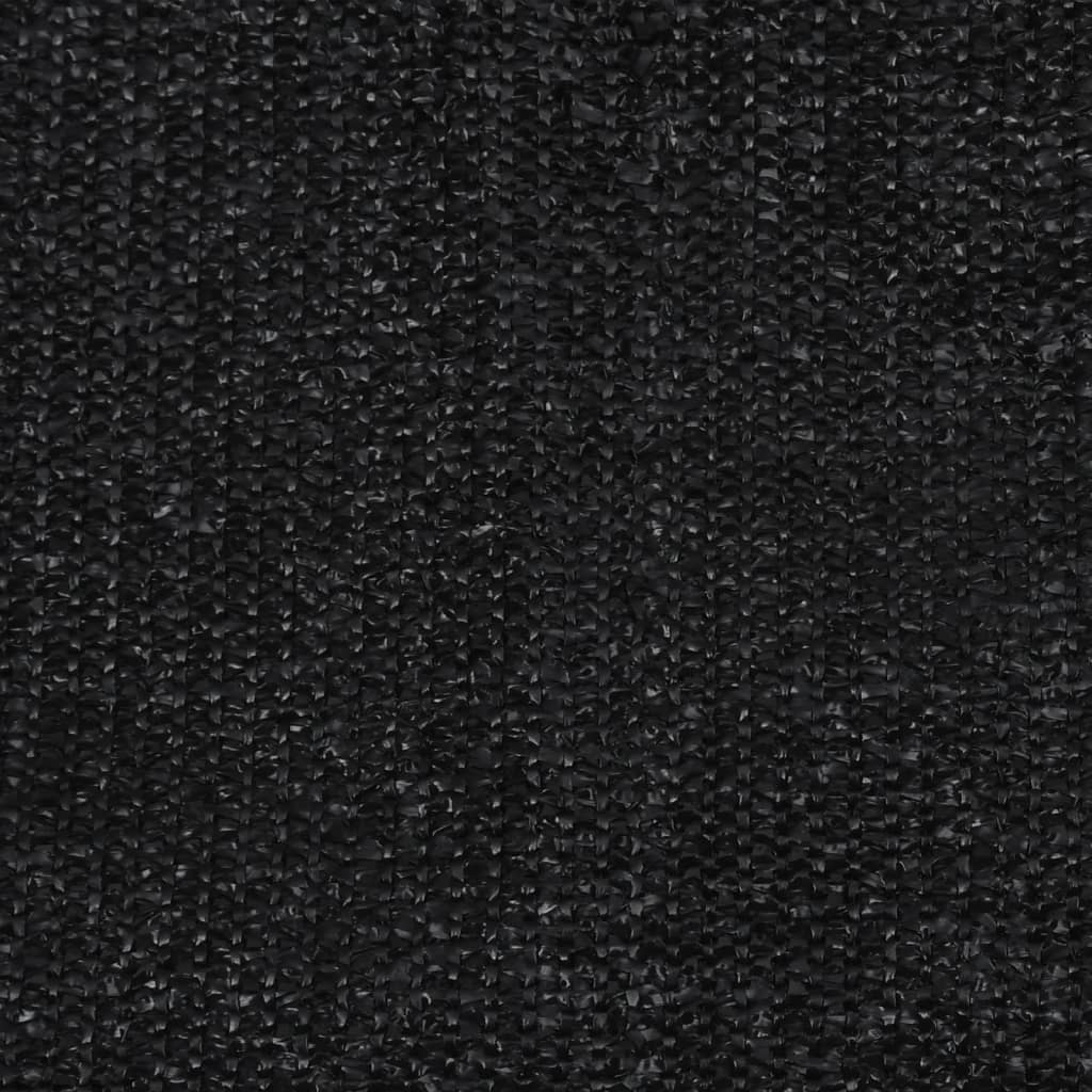 Rolgordijn voor buiten 65(B)x140(H) cm zwart