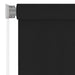 Rolgordijn voor buiten 105(B)x140(H) cm zwart