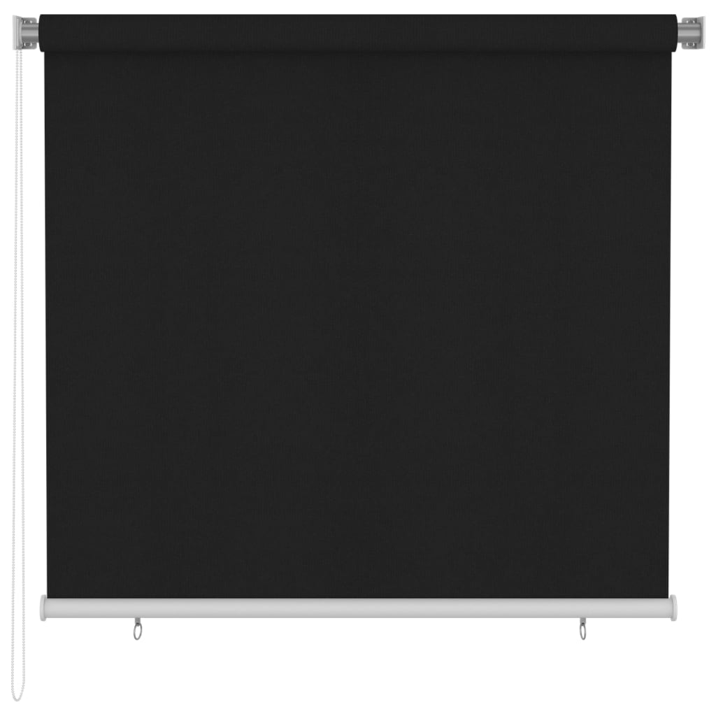 Rolgordijn voor buiten 165(B)x140(H) cm zwart