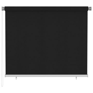 Rolgordijn voor buiten 185(B)x140(H) cm zwart
