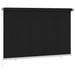 Rolgordijn voor buiten 225(B)x140(H) cm zwart