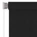 Rolgordijn voor buiten 245(B)x140(H) cm zwart