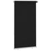 Rolgordijn voor buiten 125(B)x230(H) cm zwart