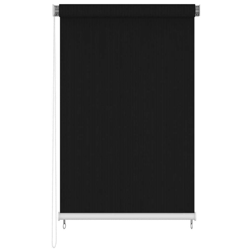 Rolgordijn voor buiten 165(B)x230(H) cm zwart