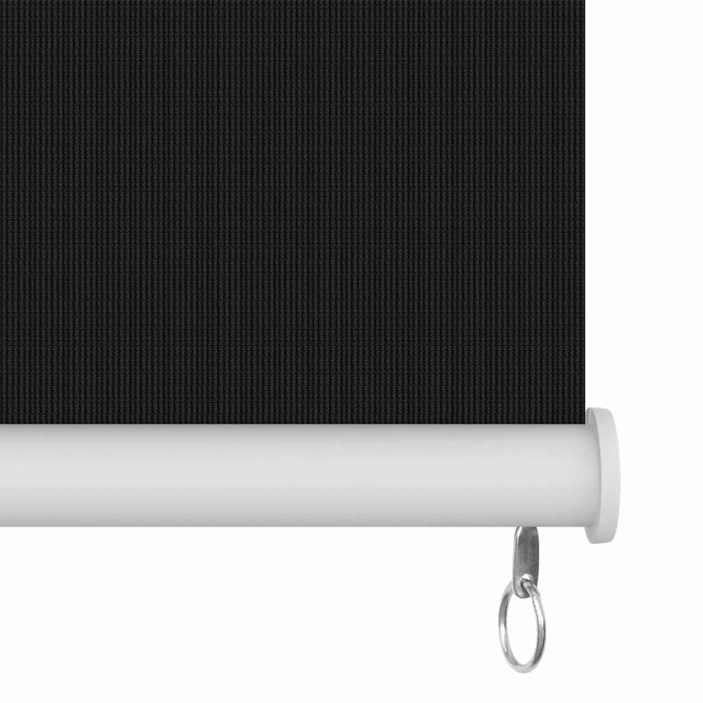 Rolgordijn voor buiten 225(B)x230(H) cm zwart