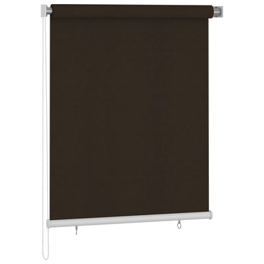 Rolgordijn voor buiten 125(B)x140(H) cm bruin