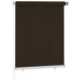 Rolgordijn voor buiten 125(B)x140(H) cm bruin