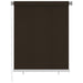 Rolgordijn voor buiten 125(B)x140(H) cm bruin