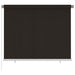 Rolgordijn voor buiten 185(B)x140(H) cm HDPE bruin