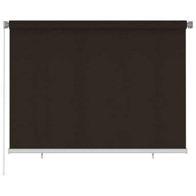Rolgordijn voor buiten 205(B)x140(H) cm HDPE bruin