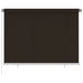 Rolgordijn voor buiten 205(B)x140(H) cm HDPE bruin