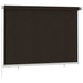 Rolgordijn voor buiten 205(B)x140(H) cm HDPE bruin