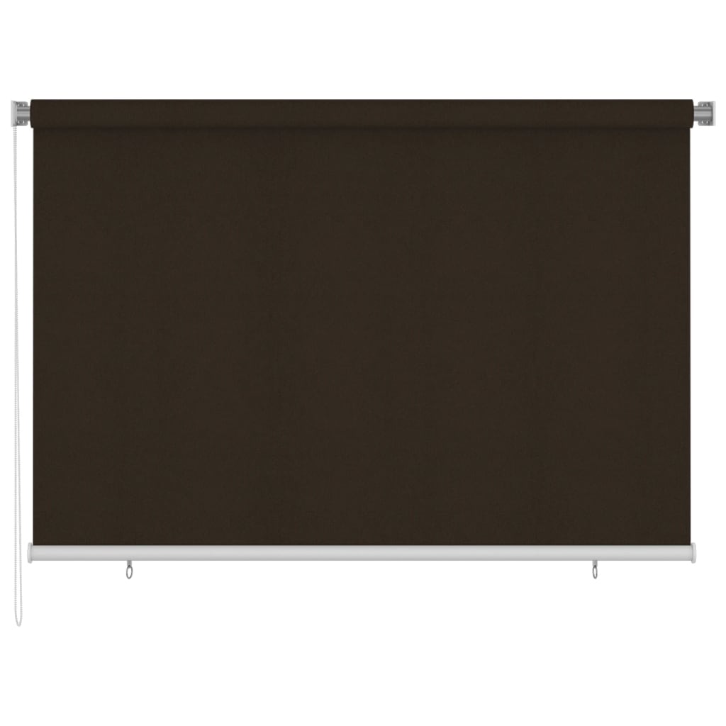 Rolgordijn voor buiten 225(B)x140(H) cm bruin