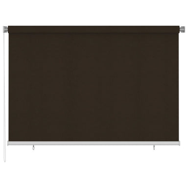Rolgordijn voor buiten 225(B)x140(H) cm bruin