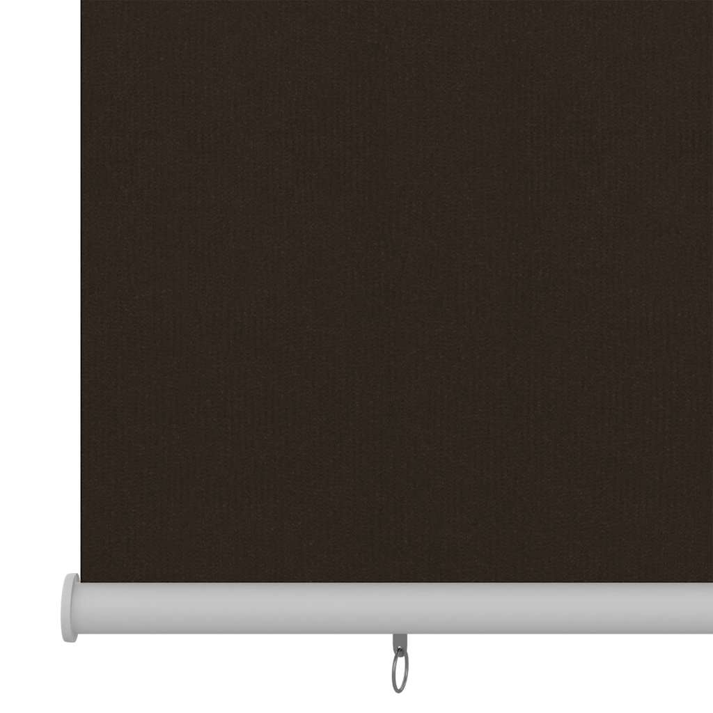Rolgordijn voor buiten 245(B)x140(H) cm HDPE bruin
