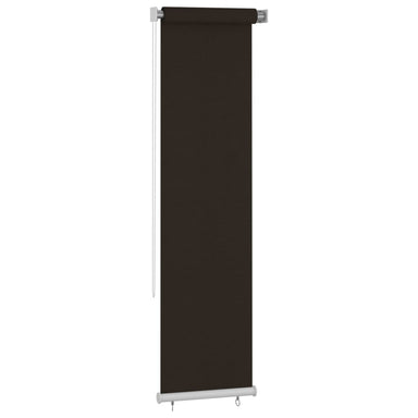 Rolgordijn voor buiten 65(B)x230(H) cm HDPE bruin