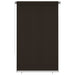 Rolgordijn voor buiten 145(B)x230(H) cm HDPE bruin
