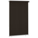Rolgordijn voor buiten 145(B)x230(H) cm HDPE bruin