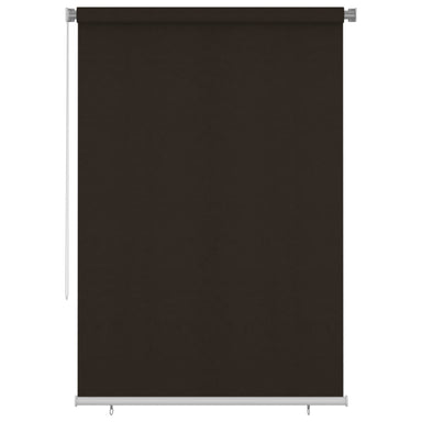 Rolgordijn voor buiten 165(B)x230(H) cm HDPE bruin