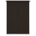 Rolgordijn voor buiten 165(B)x230(H) cm HDPE bruin
