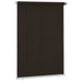 Rolgordijn voor buiten 165(B)x230(H) cm HDPE bruin