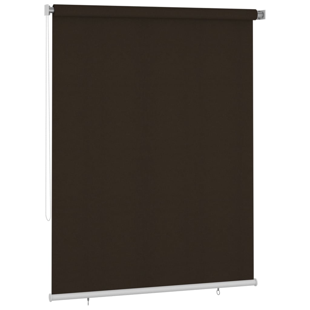 Rolgordijn voor buiten 185(B)x230(H) cm bruin