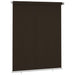 Rolgordijn voor buiten 185(B)x230(H) cm bruin