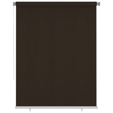 Rolgordijn voor buiten 185(B)x230(H) cm bruin