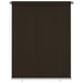 Rolgordijn voor buiten 185(B)x230(H) cm bruin