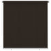 Rolgordijn voor buiten 225(B)x230(H) cm HDPE bruin