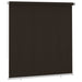 Rolgordijn voor buiten 225(B)x230(H) cm HDPE bruin