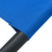 Loungebed stof blauw