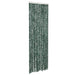 Vliegengordijn 56x185 cm chenille groen en wit
