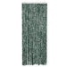Vliegengordijn 56x185 cm chenille groen en wit