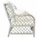 Tweezitsbank rattan grijs