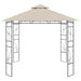 Prieel 160 g/m² 3x3x2,7 m crèmekleurig