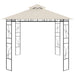 Prieel 160 g/m² 4x3x2,7 m crèmekleurig
