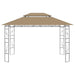 Prieel 160 g/m² 4x3x2,7 m taupe