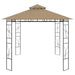 Prieel 160 g/m² 4x3x2,7 m taupe