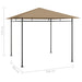 Prieel 180 g/m² 3x3x2,7 m taupe